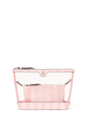 КОСМЕТИЧКА 2 IN 1 PINK STRIPE Victoria`s Secret