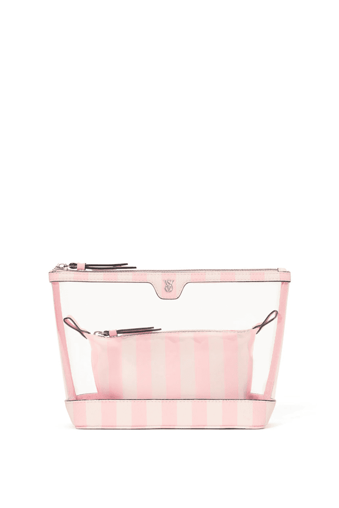 КОСМЕТИЧКА 2 IN 1 PINK STRIPE Victoria`s Secret