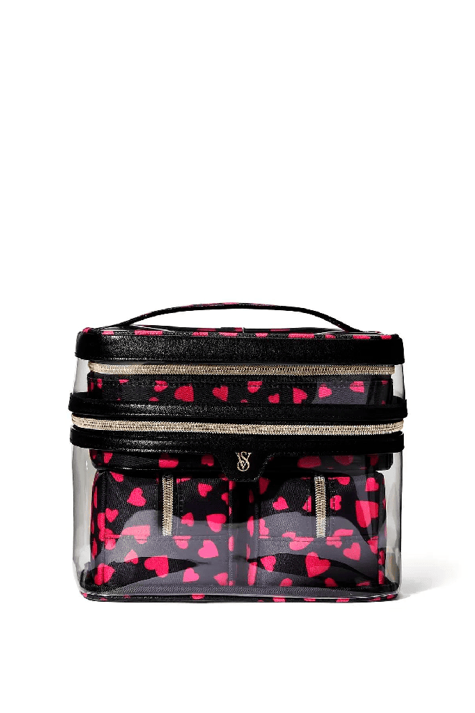 КОСМЕТИЧКА 4 IN 1 BLACK HEARTS Victoria`s Secret