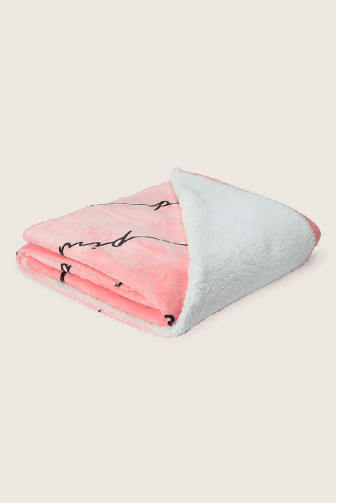 ПЛЕД PINK LOGO Victoria`s Secret