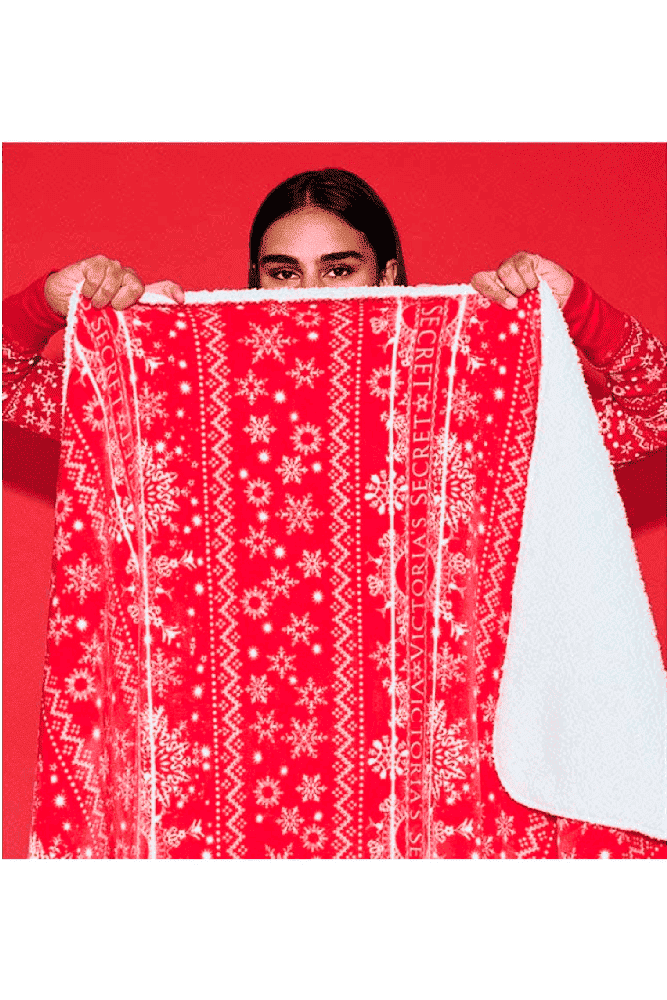 ПЛЕД RED SNOW Victoria`s Secret ПЛЕД RED SNOW Victoria`s Secret