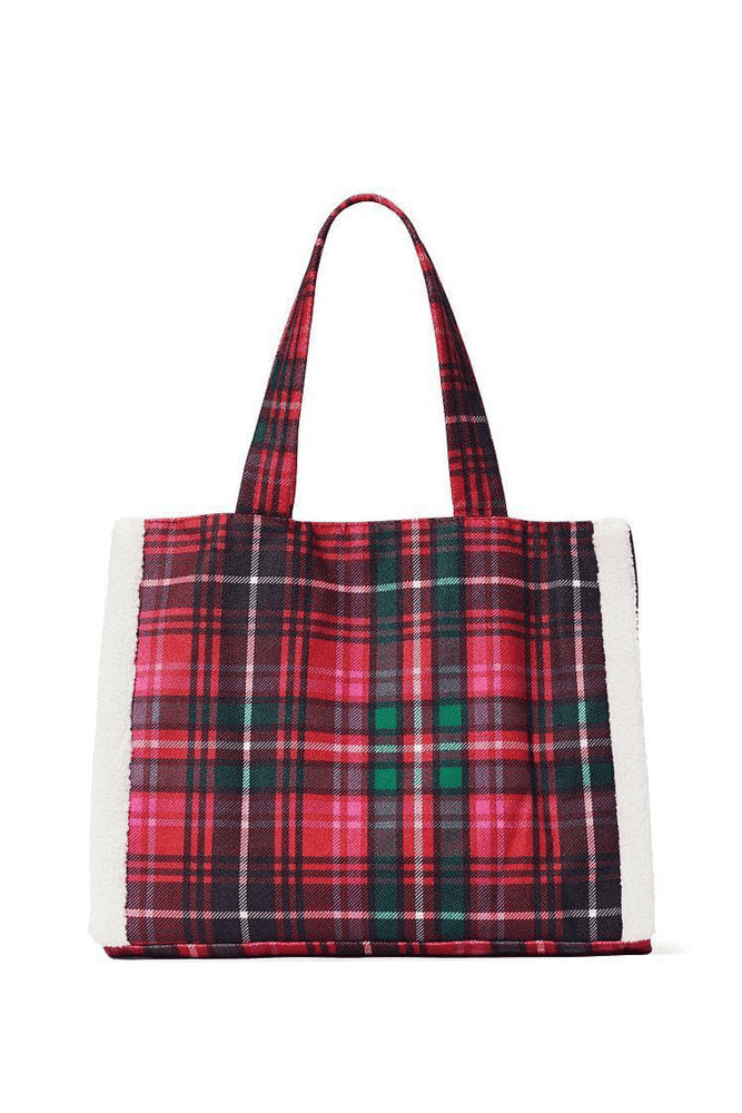 СУМКА RED PLAID Victoria`s Secret СУМКА RED PLAID Victoria`s Secret