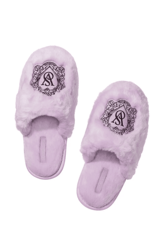 ТАПОЧКИ PLUSH VIOLET LOGO Victoria`s Secret