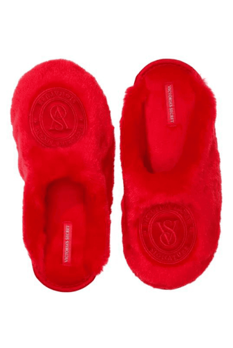 ТАПОЧКИ PLUSH RED LOGO Victoria`s Secret