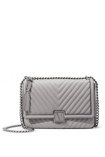 СУМКА КРОСС-БОДИ GREY LOGO Victoria`s Secret