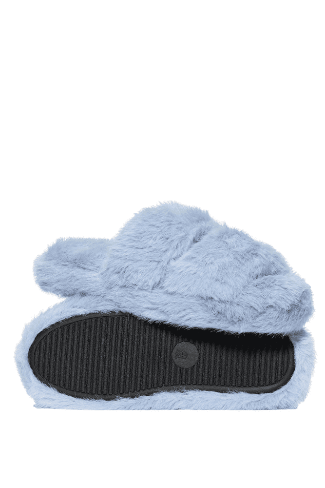 ТАПОЧКИ PLUSH BLUE VS LOGO Victoria`s Secret