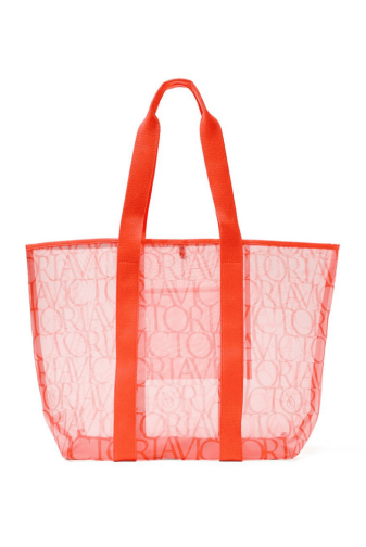 СУМКА ПЛЯЖНА ORANGE VS LOGO Victoria`s Secret