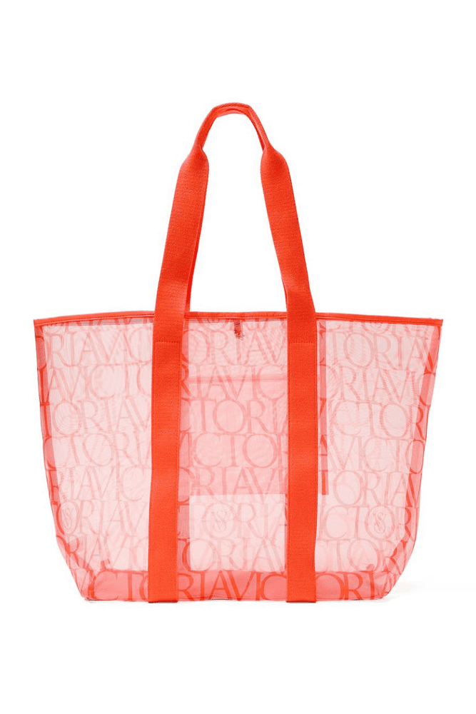 СУМКА ПЛЯЖНА ORANGE VS LOGO Victoria`s Secret