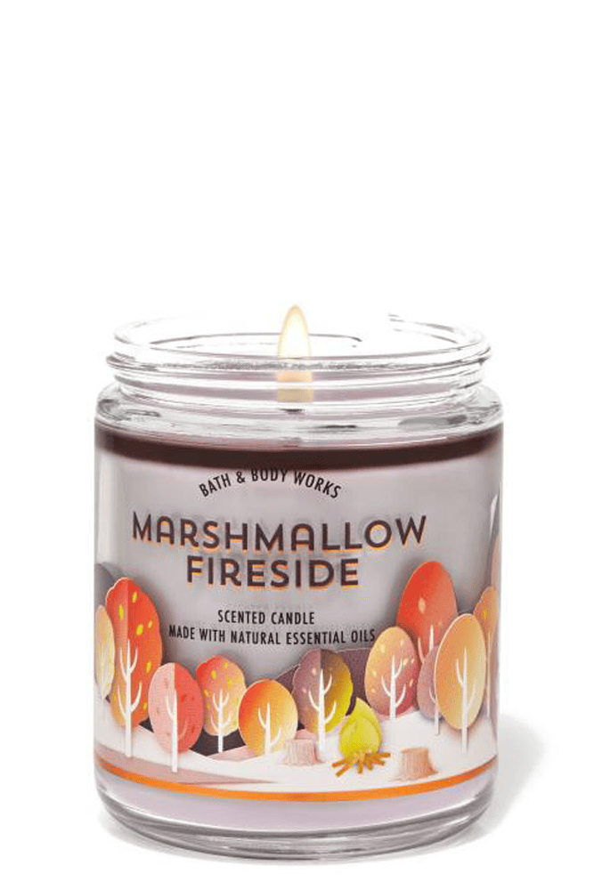 СВІЧКА MARSHMALLOW FIRESIDE BATH & BODY WORKS