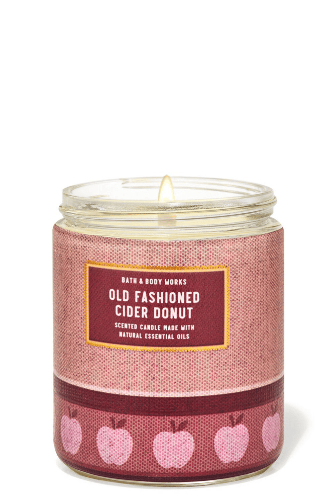 СВЕЧА OLD FASHIONED CIDER DONUT BATH & BODY WORKS