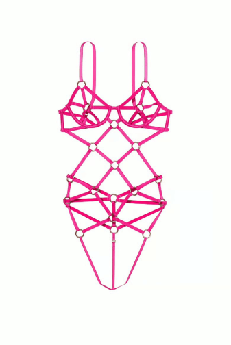 БОДИ OUVERT PINK Victoria`s Secret