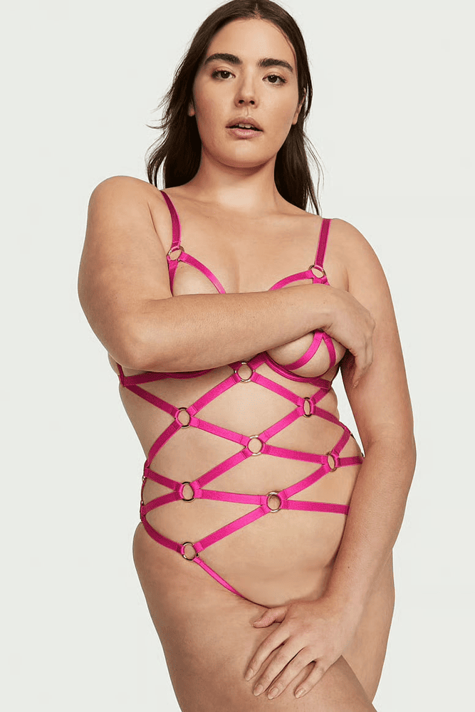 БОДІ OUVERT PINK Victoria`s Secret