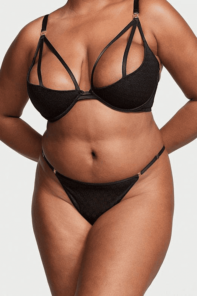 БЮСТГАЛЬТЕР ICON BLACK STRIP Victoria`s Secret БЮСТГАЛЬТЕР ICON BLACK STRIP Victoria`s Secret