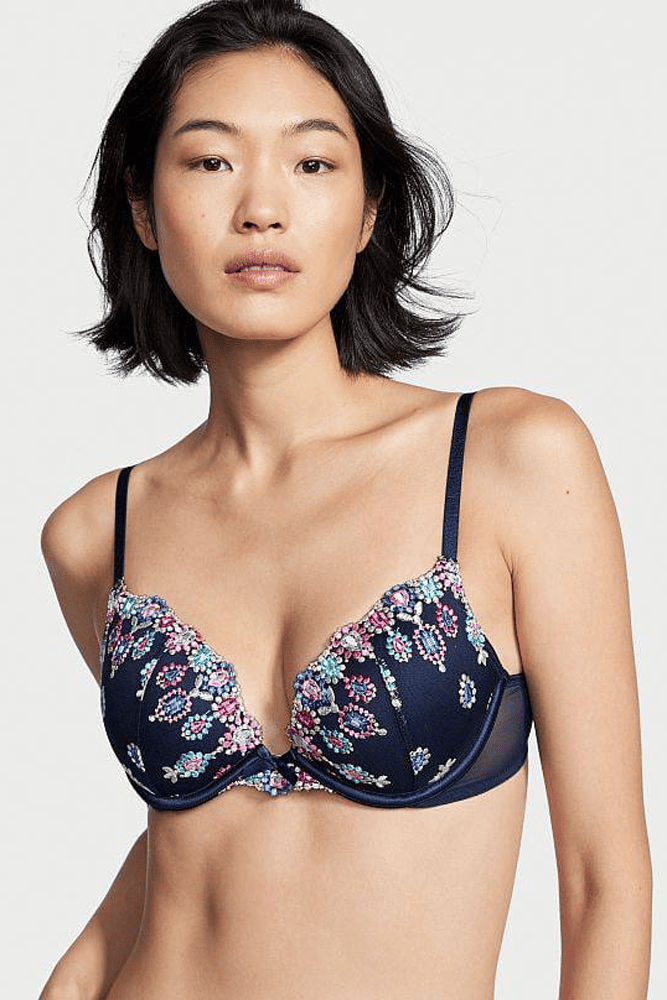 БЮСТГАЛЬТЕР NAVY JEWELED Victoria`s Secret БЮСТГАЛЬТЕР NAVY JEWELED Victoria`s Secret