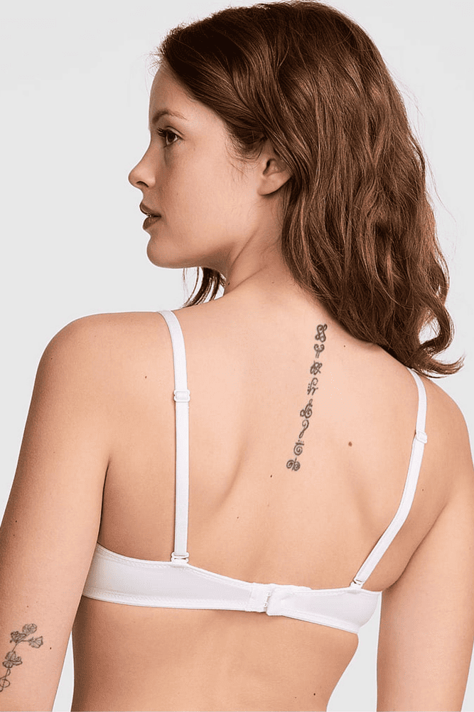 БЮСТГАЛЬТЕР PINK БЕЗ ПУШ-АП WHITE Victoria`s Secret БЮСТГАЛЬТЕР PINK БЕЗ ПУШ-АП WHITE Victoria`s Secret