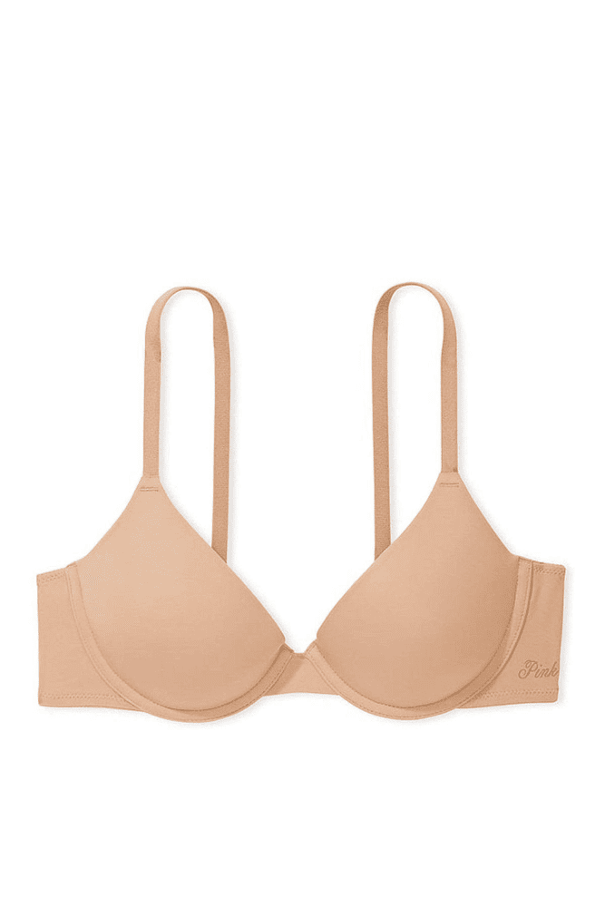 БЮСТГАЛЬТЕР PINK ПУШ-АП NUDE Victoria`s Secret