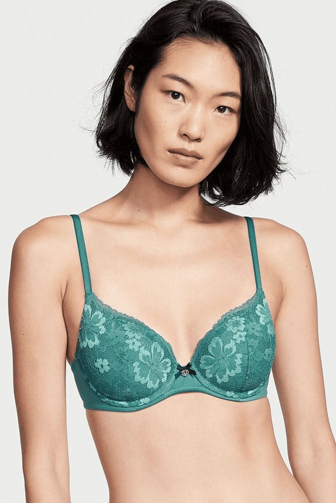 БЮСТГАЛЬТЕР БЕЗ ПУШ-АП BLUE FLORAL BODY Victoria`s Secret БЮСТГАЛЬТЕР БЕЗ ПУШ-АП BLUE FLORAL BODY Victoria`s Secret