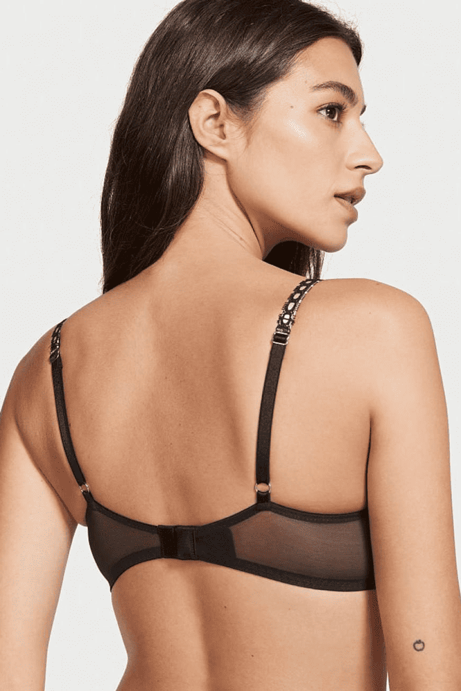 БЮСТГАЛЬТЕР БЕЗ КІСТОЧОК PINK BLACK LACE Victoria`s Secret БЮСТГАЛЬТЕР БЕЗ КІСТОЧОК PINK BLACK LACE Victoria`s Secret