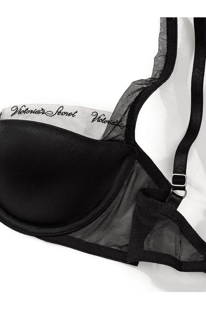 БЮСТГАЛЬТЕР БЕЗ ПУШ-АП BLACK MESH Victoria`s Secret БЮСТГАЛЬТЕР БЕЗ ПУШ-АП BLACK MESH Victoria`s Secret