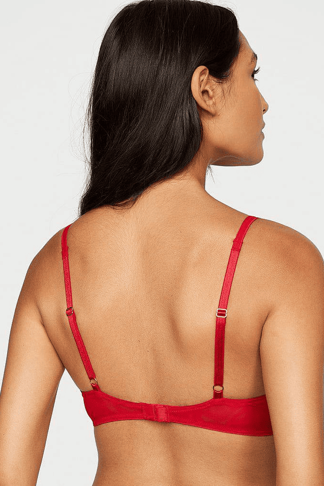 БЮСТГАЛЬТЕР БЕЗ ПУШ-АП RED MESH Victoria`s Secret БЮСТГАЛЬТЕР БЕЗ ПУШ-АП RED MESH Victoria`s Secret