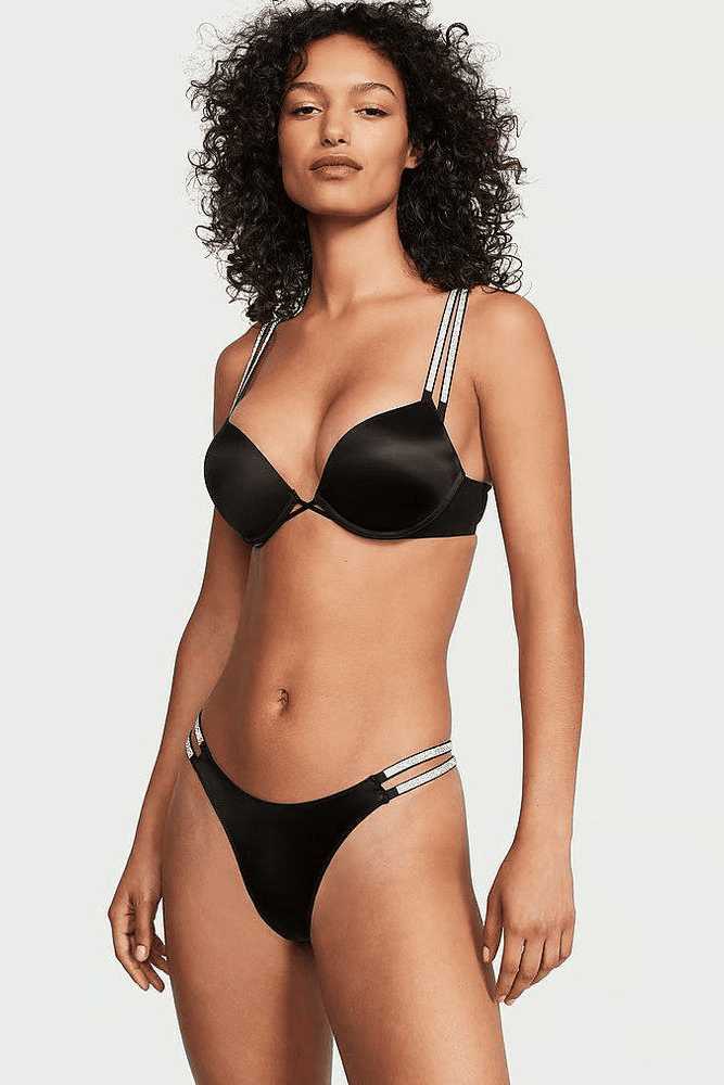 БЮСТГАЛЬТЕР ЗІ СТРАЗАМИ ПОДВІЙНИЙ ПУШ-АП BLACK CROSS Victoria`s Secret БЮСТГАЛЬТЕР ЗІ СТРАЗАМИ ПОДВІЙНИЙ ПУШ-АП BLACK CROSS Victoria`s Secret