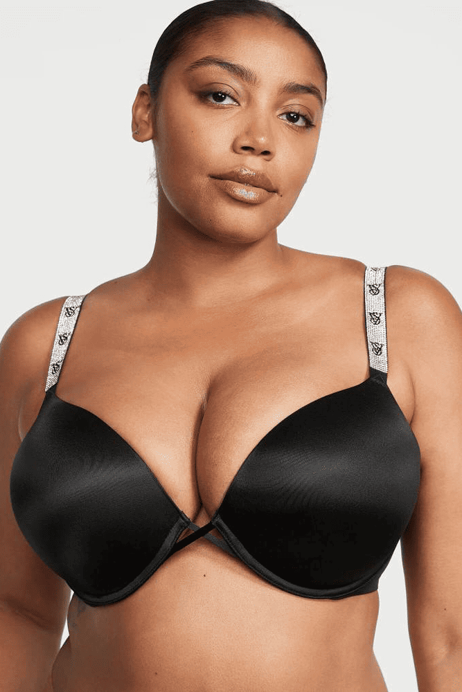 БЮСТГАЛЬТЕР ЗІ СТРАЗАМИ ПОДВІЙНИЙ ПУШ-АП BLACK VS Victoria`s Secret БЮСТГАЛЬТЕР ЗІ СТРАЗАМИ ПОДВІЙНИЙ ПУШ-АП BLACK VS Victoria`s Secret