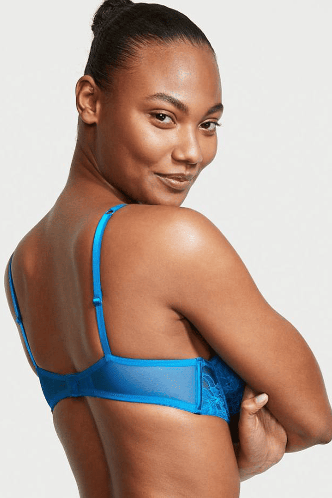БЮСТГАЛЬТЕР ЗІ СТРАЗАМИ ПОДВІЙНИЙ ПУШ-АП BRIGHT BLUE Victoria`s Secret БЮСТГАЛЬТЕР ЗІ СТРАЗАМИ ПОДВІЙНИЙ ПУШ-АП BRIGHT BLUE Victoria`s Secret