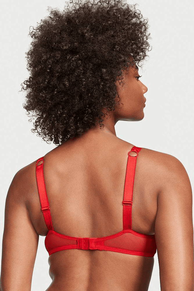 БЮСТГАЛЬТЕР ЗІ СТРАЗАМИ ПОДВІЙНИЙ ПУШ-АП RED LACE Victoria`s Secret БЮСТГАЛЬТЕР ЗІ СТРАЗАМИ ПОДВІЙНИЙ ПУШ-АП RED LACE Victoria`s Secret