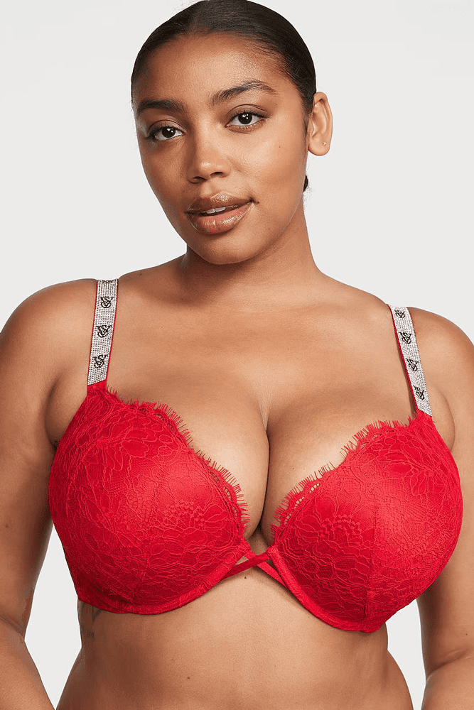 БЮСТГАЛЬТЕР ЗІ СТРАЗАМИ ПОДВІЙНИЙ ПУШ-АП RED VS Victoria`s Secret БЮСТГАЛЬТЕР ЗІ СТРАЗАМИ ПОДВІЙНИЙ ПУШ-АП RED VS Victoria`s Secret