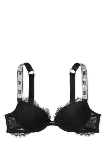 БЮСТГАЛЬТЕР СО СТРАЗАМИ ПУШ-АП BLACK LACE VS Victoria`s Secret