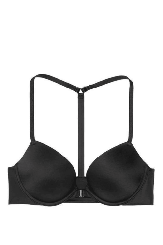 БЮСТГАЛЬТЕР СО СТРАЗАМИ ПУШ-АП BLACK Y Victoria`s Secret