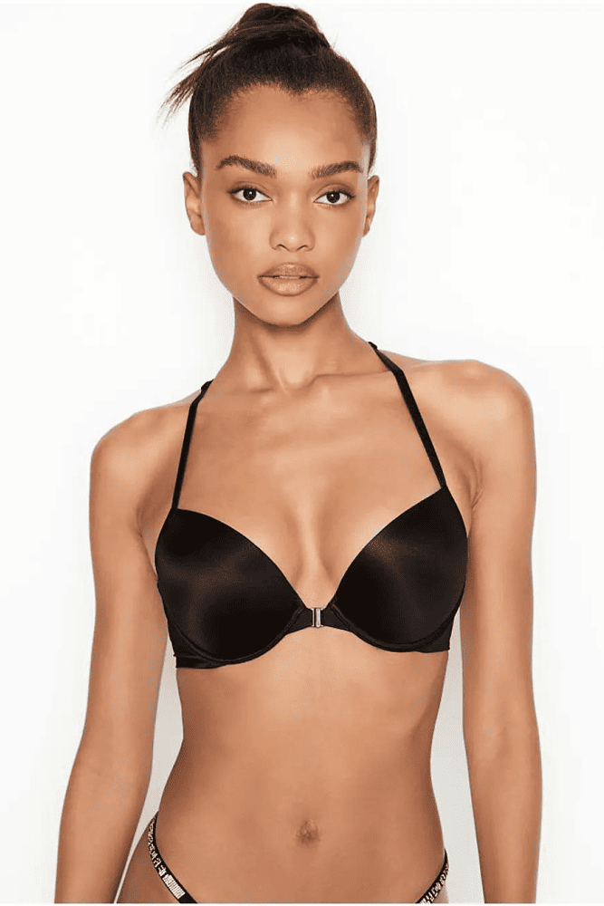 БЮСТГАЛЬТЕР ЗІ СТРАЗАМИ ПУШ-АП BLACK Y Victoria`s Secret БЮСТГАЛЬТЕР ЗІ СТРАЗАМИ ПУШ-АП BLACK Y Victoria`s Secret