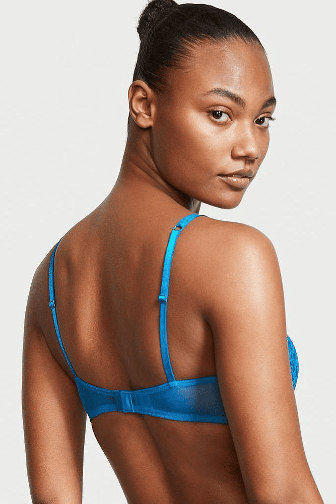 БЮСТГАЛЬТЕР ЗІ СТРАЗАМИ ПУШ-АП BRIGHT BLUE Victoria`s Secret БЮСТГАЛЬТЕР ЗІ СТРАЗАМИ ПУШ-АП BRIGHT BLUE Victoria`s Secret