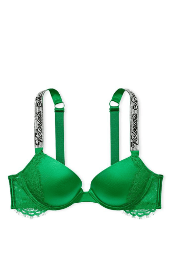 БЮСТГАЛЬТЕР СО СТРАЗАМИ ПУШ-АП GRASS Victoria`s Secret