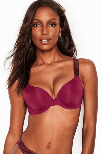 БЮСТГАЛЬТЕР ПУШ-АП WINE LOGO Victoria`s Secret