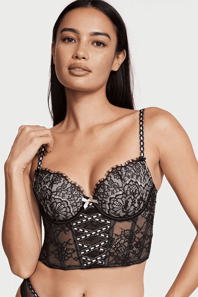 КОРСЕТ BLACK TRIM Victoria`s Secret КОРСЕТ BLACK TRIM Victoria`s Secret