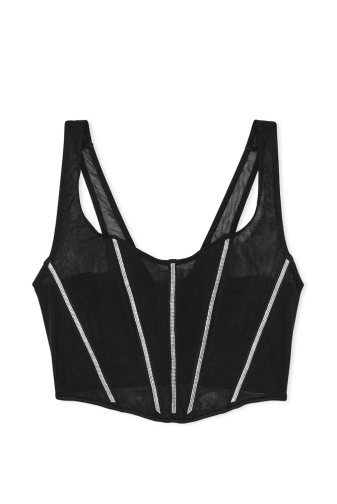 КОРСЕТ ЗІ СТРАЗАМИ BLACK LINES Victoria`s Secret