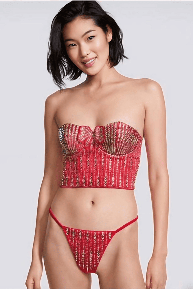 КОРСЕТ ЗІ СТРАЗАМИ SWAROVSKI Victoria`s Secret КОРСЕТ ЗІ СТРАЗАМИ SWAROVSKI Victoria`s Secret