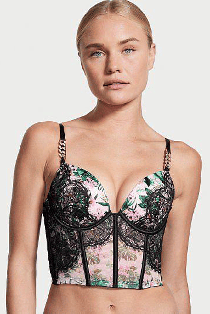 КОРСЕТ ЗІ СТРАЗАМИ ПУШ-АП PALM CHAIN Victoria`s Secret КОРСЕТ ЗІ СТРАЗАМИ ПУШ-АП PALM CHAIN Victoria`s Secret