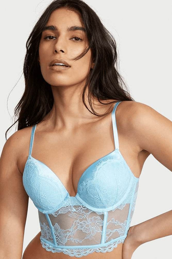 КОРСЕТ ПОДВІЙНИЙ ПУШ-АП SKY BLUE Victoria`s Secret КОРСЕТ ПОДВІЙНИЙ ПУШ-АП SKY BLUE Victoria`s Secret