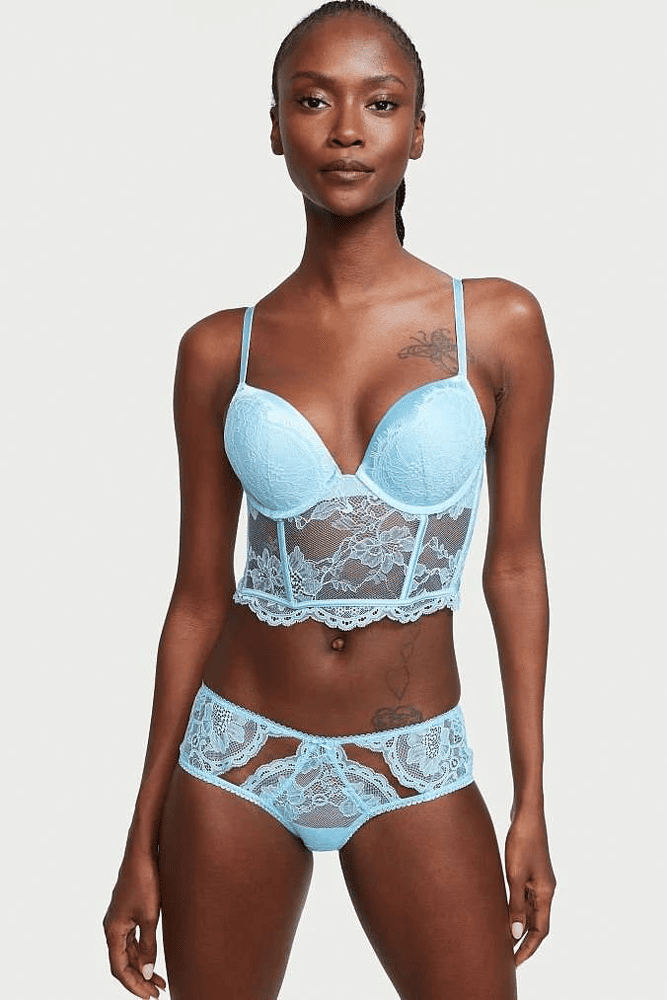 КОРСЕТ ПОДВІЙНИЙ ПУШ-АП SKY BLUE Victoria`s Secret КОРСЕТ ПОДВІЙНИЙ ПУШ-АП SKY BLUE Victoria`s Secret