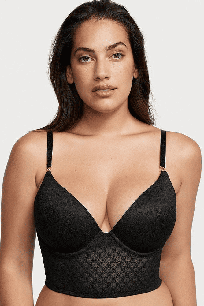 КОРСЕТ ПУШ-АП BLACK ICON Victoria`s Secret