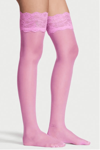 Панчохи ЗІ СТРАЗАМИ PINK Victoria`s Secret