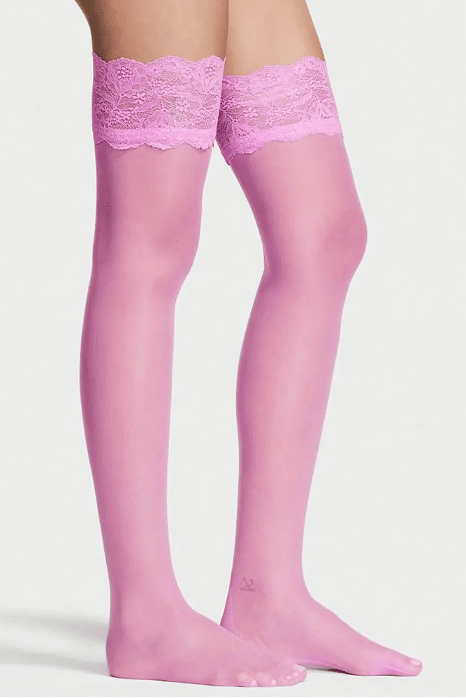 Панчохи ЗІ СТРАЗАМИ PINK Victoria`s Secret