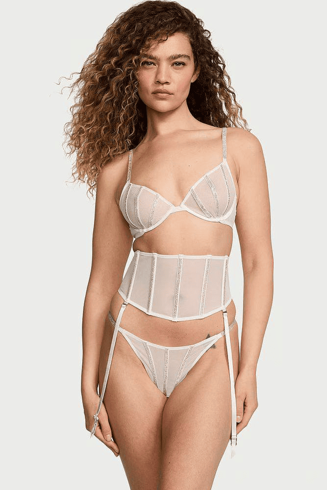 Пояс ЗІ СТРАЗАМИ WHITE LINES Victoria`s Secret Пояс ЗІ СТРАЗАМИ WHITE LINES Victoria`s Secret