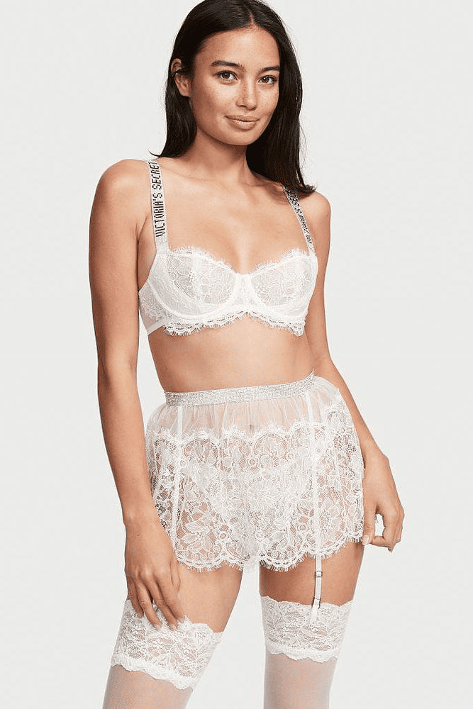 Пояс ЗІ СТРАЗАМИ WHITE SKIRT Victoria`s Secret Пояс ЗІ СТРАЗАМИ WHITE SKIRT Victoria`s Secret