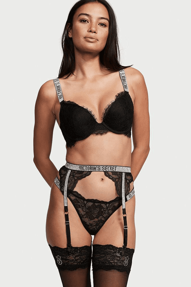 Пояс МЕРЕЖИВО ТА СТРАЗИ BLACK Victoria`s Secret Пояс МЕРЕЖИВО ТА СТРАЗИ BLACK Victoria`s Secret