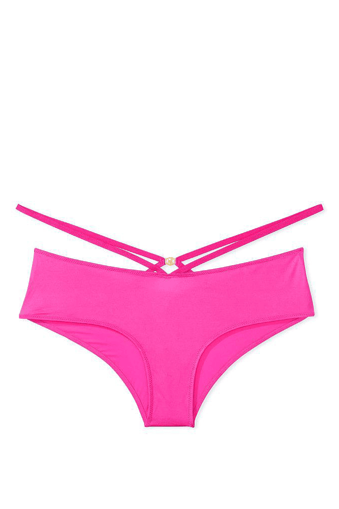 Трусики ICON БРАЗИЛІАНИ PINK STRAPPY Victoria`s Secret
