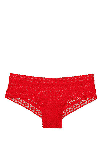 Трусики PINK БРАЗИЛІАНИ RED HEARTS Victoria`s Secret