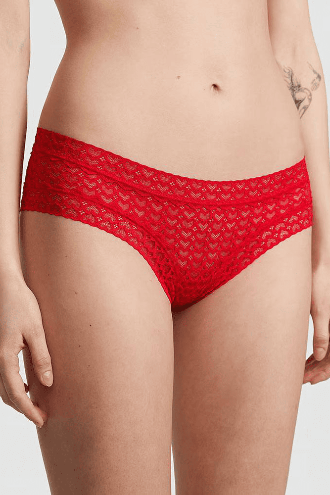 Трусики PINK БРАЗИЛІАНИ RED HEARTS Victoria`s Secret